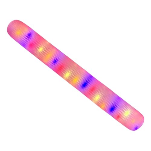 Oshhni Aufblasbare Schwimmnudel für den See, aufblasbarer Schwimmstab für den Sommerurlaub, Rosa von Oshhni