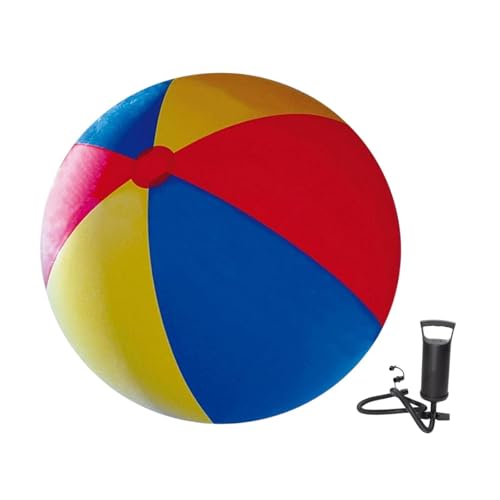 Oshhni Aufblasbares Strandballspiel Spielzeug extra große Faltbare Massive Spiele Swimming Pool Ball, Durchmesser 130 cm Oshhni Aufblasbares Strandballspiel Spielzeug extra große Faltbare Massive Spiele Swimming Pool Ball, Durchmesser 130 cm von Oshhni