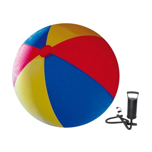 Oshhni Aufblasbares Strandballspiel Spielzeug extra große Faltbare Massive Spiele Swimming Pool Ball, Durchmesser 80 cm Oshhni Aufblasbares Strandballspiel Spielzeug extra große Faltbare Massive Spiele Swimming Pool Ball, Durchmesser 80 cm von Oshhni