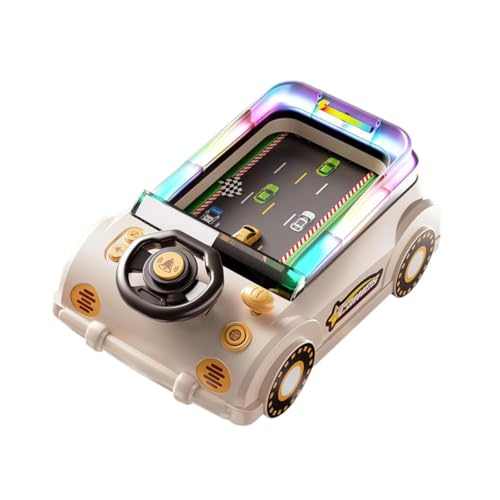 Oshhni Auto-Rennspiel für Kinder, Desktop-Spiel mit lustigem Hindernisvermeidungs-Fahrsimulator, simuliertes Auto-Fahrspiel für Vorschulkinder von Oshhni