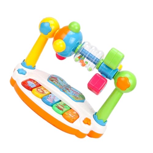 Oshhni Baby-Musikspielzeug, Montessori-Sensory-Activity-Spielzeug, Musikinstrument-Spielzeug mit Licht für Kinder ab 3 Jahren, Baby-Geburtstagsgeschenk, Englisch von Oshhni