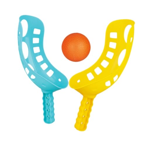 Oshhni Ball Set Ball Games für Kids Interactive Classic Toss Catching Game Toy, Handspielzeug für Handheld Toss für Backyard Beach Holiday, S von Oshhni