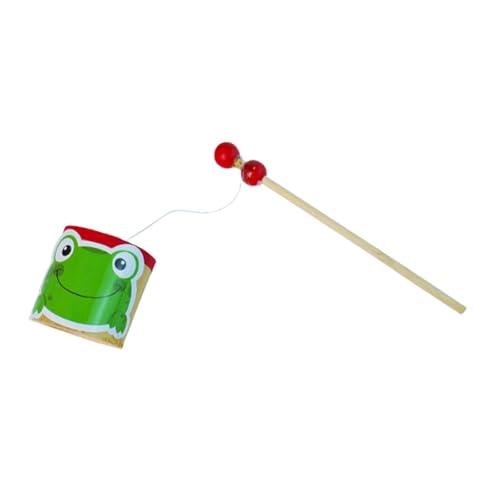 Oshhni Bambus Frosch Spielzeug Noise Maker Pädagogisches Spielzeug Frosch Sound Maker für Jungen Mädchen von Oshhni
