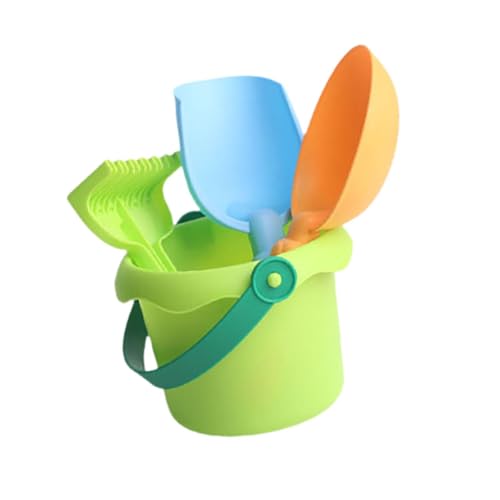 Oshhni Beach Toy Set Sand Eimer Outdoor Aktivitäten Sandspielzeug Set Spiele Sandwerkzeuge für Kinder Vorschule Beach Party Jungen und Mädchen, GrÜn Oshhni Beach Toy Set Sand Eimer Outdoor Aktivitäten Sandspielzeug Set Spiele Sandwerkzeuge für Kinder Vorschule Beach Party Jungen und Mädchen, GrÜn von Oshhni