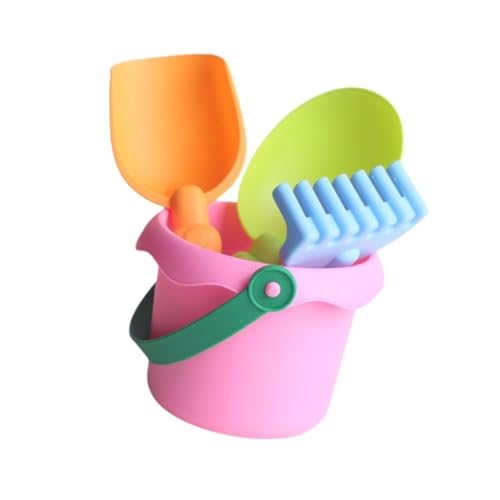 Oshhni Beach Toy Set Sand Eimer Outdoor Aktivitäten Sandspielzeug Set Spiele Sandwerkzeuge für Kinder Vorschule Beach Party Jungen und Mädchen, Rosa Oshhni Beach Toy Set Sand Eimer Outdoor Aktivitäten Sandspielzeug Set Spiele Sandwerkzeuge für Kinder Vorschule Beach Party Jungen und Mädchen, Rosa von Oshhni
