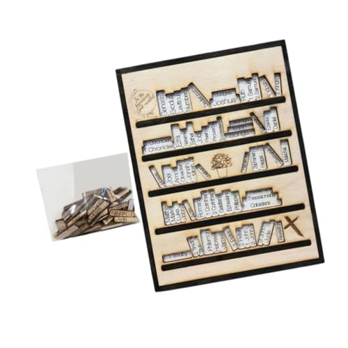 Oshhni Bible LEEFENSPRAKER -Rätsel, religiöse Kunst einzigartige Geschenke Dekor, Bibelstudienartikel für Familienfreunde Leser von Oshhni