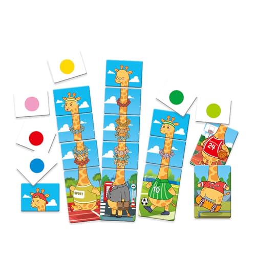 Oshhni Bildungsspiele Giraffe trägt Kranzkranz Kindermathematik-Entwicklungsspielzeug für 3-8 Jahre alte Mädchen Jungen Kinder Kinder von Oshhni