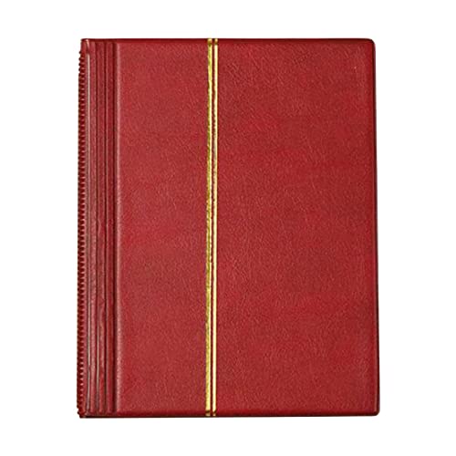 Oshhni Briefmarkenalbum Briefmarkenheft Sammelmappe Vorzeigealbum Kollektionsordner Aus mit Zarter Und Dicken Flachen Innenseiten für Koll, rot Oshhni Briefmarkenalbum Briefmarkenheft Sammelmappe Vorzeigealbum Kollektionsordner Aus mit Zarter Und Dicken Flachen Innenseiten für Koll, rot von Oshhni