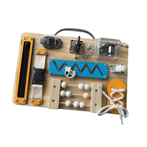 Oshhni Busy Board Sensory Toy Vorschulisches Lernen Feinmotorik-Spiele Tragbares Geschenkspielzeug Sensory Board für, Style B Oshhni Busy Board Sensory Toy Vorschulisches Lernen Feinmotorik-Spiele Tragbares Geschenkspielzeug Sensory Board für, Style B von Oshhni