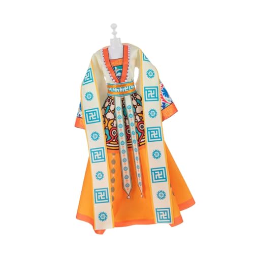 Oshhni Chinesische alte Puppenkleidung Chinesische Kleidung stilvolles weiches Outfit Craft Party Kleid Kleid Han für DIY Art Collectible, Stil A1 Oshhni Chinesische alte Puppenkleidung Chinesische Kleidung stilvolles weiches Outfit Craft Party Kleid Kleid Han für DIY Art Collectible, Stil A1 von Oshhni