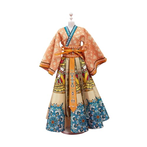 Oshhni Chinesische alte Puppenkleidung Chinesische Kleidung stilvolles weiches Outfit Craft Party Kleid Kleid Han für DIY Art Collectible, Stil A5 Oshhni Chinesische alte Puppenkleidung Chinesische Kleidung stilvolles weiches Outfit Craft Party Kleid Kleid Han für DIY Art Collectible, Stil A5 von Oshhni