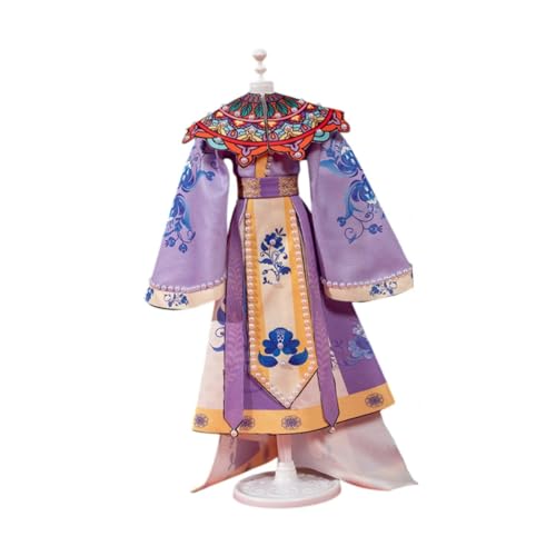 Oshhni Chinesische alte Puppenkleidung Chinesische Kleidung stilvolles weiches Outfit Craft Party Kleid Kleid Han für DIY Art Collectible, Stil B2 von Oshhni