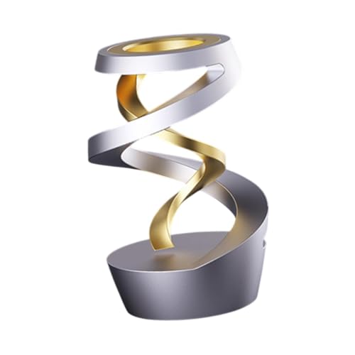 Oshhni Defying Schreibtischspielzeug Desktop Rotierendes Gyroskop Ornament Metall Kreatives Schreibtisch-Zappelspielzeug für Erwachsene für die, Gold Oshhni Defying Schreibtischspielzeug Desktop Rotierendes Gyroskop Ornament Metall Kreatives Schreibtisch-Zappelspielzeug für Erwachsene für die, Gold von Oshhni
