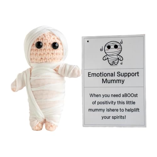 Oshhni Dekompressions Mumien Plüschtier – Handgemachter Begleiter Zum Stressabbau Im Halloween Stil Oshhni Dekompressions Mumien Plüschtier – Handgemachter Begleiter Zum Stressabbau Im Halloween Stil von Oshhni