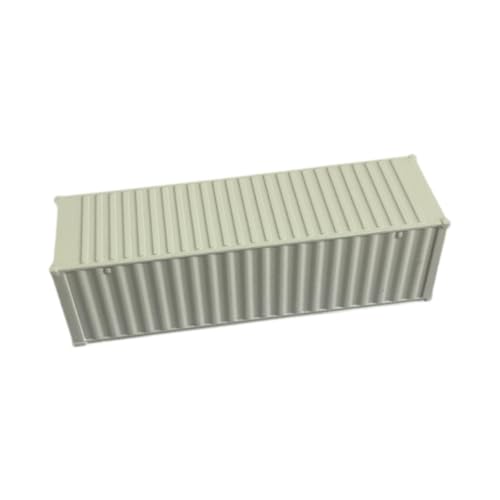 Oshhni Diecast Versandbehälter Ladung LKW -Container 1/50 Modell kann für Spielzeugkollektible eröffnen von Oshhni