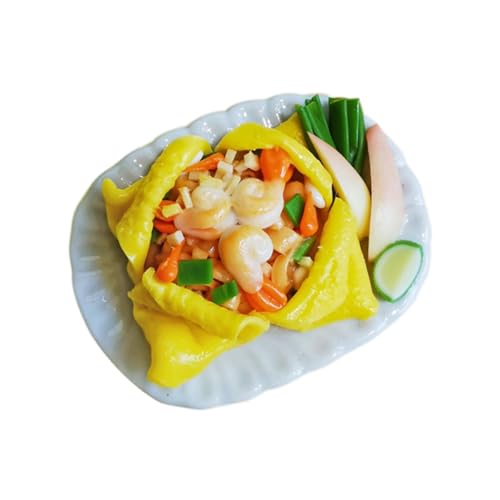 Oshhni Dollhouse -Lebensmittelspielzeug, Küchenfutter, kleine Puppe thailändische Lebensmittel, Puppenhaus Accessoires für Geburtstagsgeschenke, B Oshhni Dollhouse -Lebensmittelspielzeug, Küchenfutter, kleine Puppe thailändische Lebensmittel, Puppenhaus Accessoires für Geburtstagsgeschenke, B von Oshhni