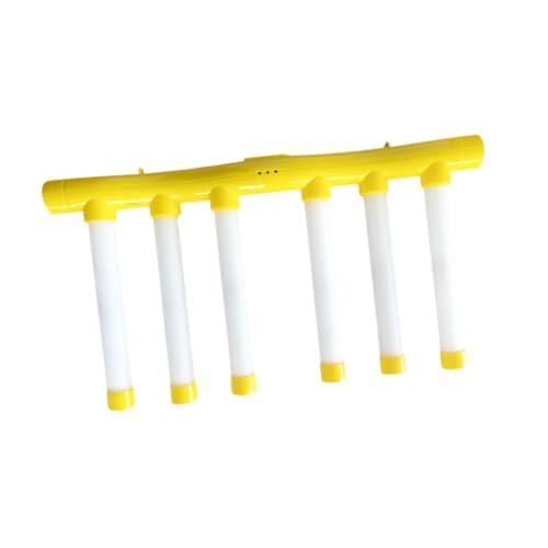 Oshhni Drop The Stick Game, Challenge Game, Spaß, Familienspiel Interactive Hand Eye Coordination Reaction Training Toy für Kinder, Gelb von Oshhni