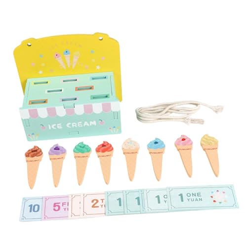 Oshhni Eisstand aus für, Rollenspiel-Küchenzubehör, Spielset für ab 3 Jahren Oshhni Eisstand aus für, Rollenspiel-Küchenzubehör, Spielset für ab 3 Jahren von Oshhni