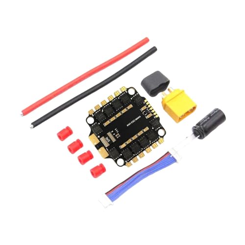 Oshhni Ersatzteil für ESCBoard, Robustes Zubehör für FPVDrohne RC DIY Hobby DIYTeil Ersatz für elektrischen Geschwindigkeitsregler, 60a von Oshhni