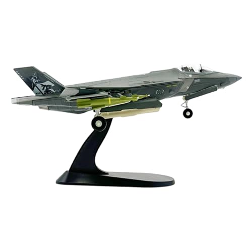 Oshhni F-35A Flugzeugmodell im Maßstab 1/72, Ausstellungsständer für Kampfflugzeugmodelle, Souvenir-Ornament, Flugzeugsimulationsflugzeug für Sammlerstücke Oshhni F-35A Flugzeugmodell im Maßstab 1/72, Ausstellungsständer für Kampfflugzeugmodelle, Souvenir-Ornament, Flugzeugsimulationsflugzeug für Sammlerstücke von Oshhni