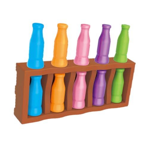 Oshhni Farbabgleichsspiel, Frühe Bildung, Intelligenzentwicklung, Farbratespiel für, 10 Flasche von Oshhni