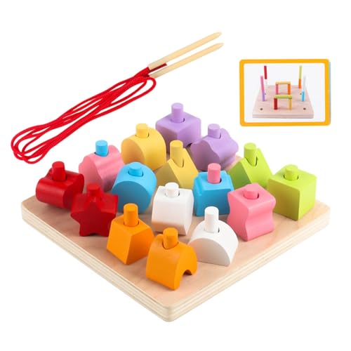 Oshhni Farbabgleichsspielzeug für 1 2 3 Jahre alte Jungen und Mädchen, Sortier- und Stapelspielzeug aus, Früherziehung für die Entwicklung von Oshhni