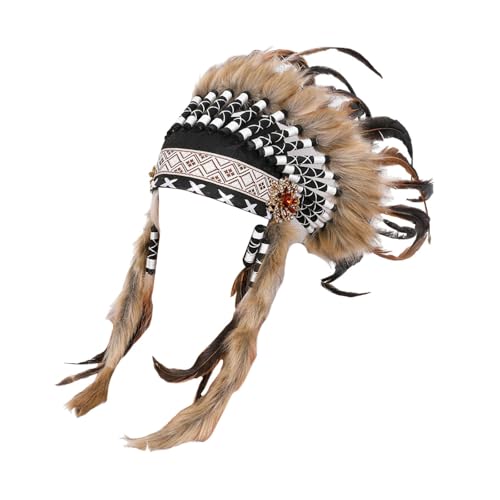 Oshhni Federkopfschmuck, amerikanischer Häuptling, Hut für Geburtstagsparty, Rollenspiel, Feier von Oshhni