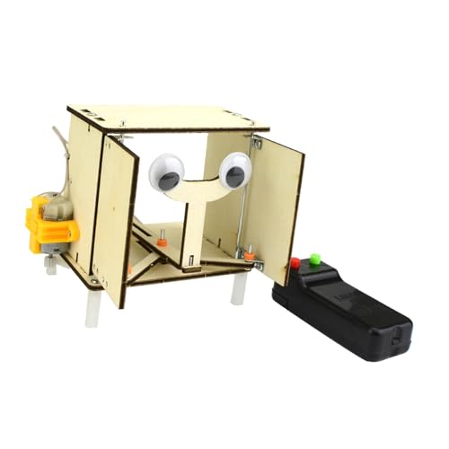 Oshhni Fernbedienung Offene Tür Stem Bildung Kreative Kits Roboter DIY 3D Spielzeug für Kinder Übungswerkzeug Wissenschaft Spielzeug Spielzeug Stem Projekt von Oshhni