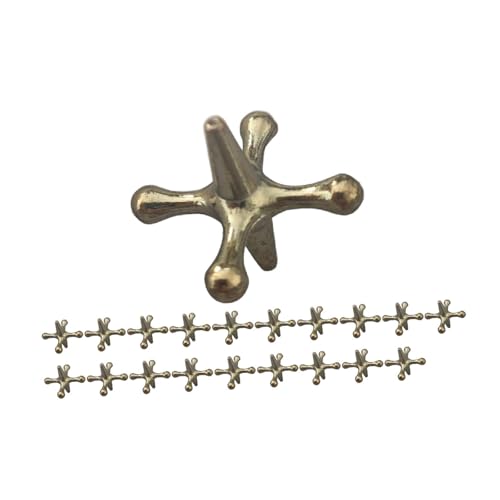 Oshhni Finger Spielzeug Set mit 20 Teilen Zum Drehen, Bronze von Oshhni