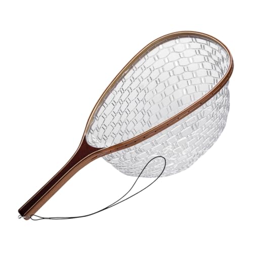 Oshhni Fischernetz, Angelnetz, kurzer Griff, Zubehör, Angelkescher, Watnetz für Vatertagsgeschenk, Bootfahren Oshhni Fischernetz, Angelnetz, kurzer Griff, Zubehör, Angelkescher, Watnetz für Vatertagsgeschenk, Bootfahren von Oshhni