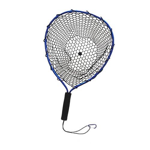 Oshhni Fischernetz für Barsche Und Forellen, Tragbar, Geeignet für Kajak Und Flüsse, Blau Oshhni Fischernetz für Barsche Und Forellen, Tragbar, Geeignet für Kajak Und Flüsse, Blau von Oshhni