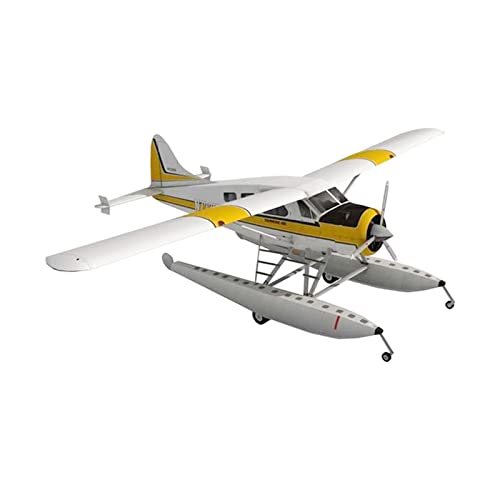 Oshhni Flugzeug-Kits zum Selbermachen, Puzzle-Bausätze, unvollendetes Handwerk, 1:32 Wasserflugzeug-Modell Wasserflugzeug für Geschenke von Oshhni