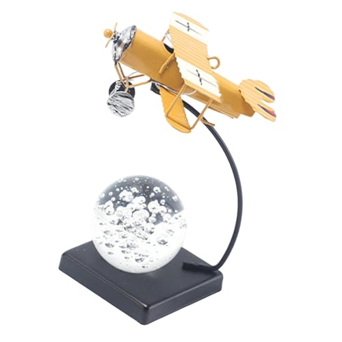 Oshhni Flugzeugmodell-Flugzeugskulptur für Weltraum-Enthusiasten, Dekoration, Schreibtisch-Kunst, Ornament für Schreibtisch, Büro, Wohnzimmer, Tisch, Gelb Oshhni Flugzeugmodell-Flugzeugskulptur für Weltraum-Enthusiasten, Dekoration, Schreibtisch-Kunst, Ornament für Schreibtisch, Büro, Wohnzimmer, Tisch, Gelb von Oshhni