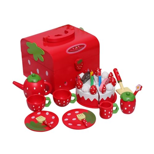 Oshhni Geburtstagstorte und Teeparty-Set, Spielzeug, Kinder-Teeparty-Set und Teekanne, Teetasse, Spielgeschirr, Prinzessinnen-Spielzeug Oshhni Geburtstagstorte und Teeparty-Set, Spielzeug, Kinder-Teeparty-Set und Teekanne, Teetasse, Spielgeschirr, Prinzessinnen-Spielzeug von Oshhni