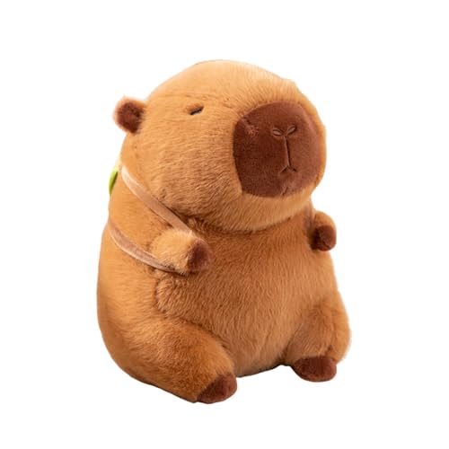 Oshhni Gefülltes Capybara-Plüschtier, Anime-Plüschfigur, Spielzeug, Plüschkissen, süßes Plüschtier, 23CM von Oshhni