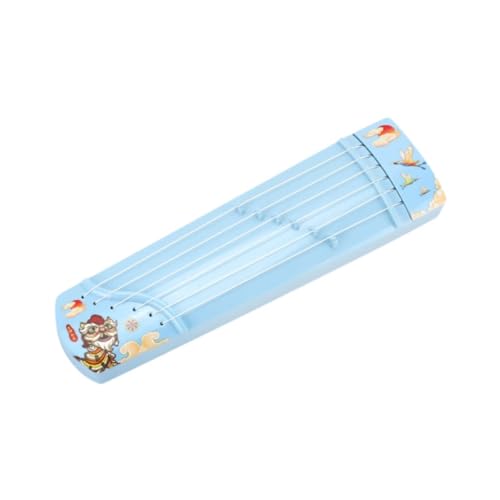 Oshhni Guzheng Chinese Instrument Spielzeug Musical Instrumental Spielzeugsimulation Glatte Kinder Guzhengs Spielzeug für Mädchen Jungen Kinder Anfänger , Blau von Oshhni