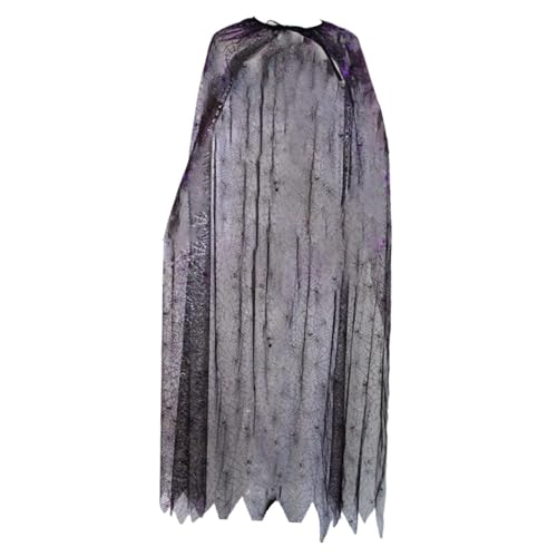 Oshhni Halloween Hexenumhang Requisite Outfit für Veranstaltungen Gruselige Feier Karneval, Schwarz Lila Oshhni Halloween Hexenumhang Requisite Outfit für Veranstaltungen Gruselige Feier Karneval, Schwarz Lila von Oshhni