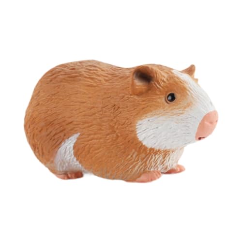 Oshhni Handgefertigte Tierfigur, Detailreiche Actionfigur für Feiern, Sammlerstück für Die Wohnung, Meerschweinchen Oshhni Handgefertigte Tierfigur, Detailreiche Actionfigur für Feiern, Sammlerstück für Die Wohnung, Meerschweinchen von Oshhni
