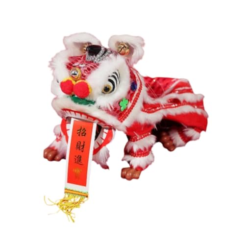 Oshhni Handpuppe mit Saiten Lion Marionette Multikulturelle Projekte Chinesische Neujahrsdekoration von Oshhni