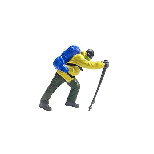 Oshhni Harz 1/87 Kletternde Menschen Figuren, Bergsteigende Menschen Figuren Miniatur Menschen Modell für DIY Szene Sand Tisch Layout Dekoration, gelb und blau Oshhni Harz 1/87 Kletternde Menschen Figuren, Bergsteigende Menschen Figuren Miniatur Menschen Modell für DIY Szene Sand Tisch Layout Dekoration, gelb und blau von Oshhni