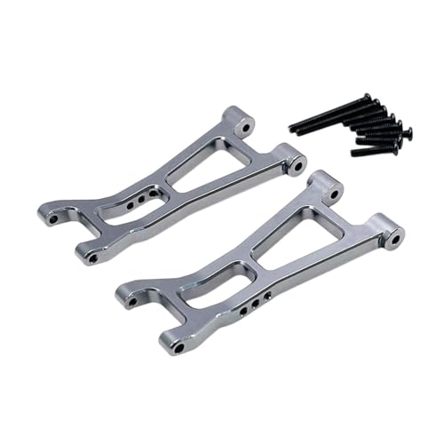 Oshhni Heck unteren Arm Ersatzteilen, RC -Zubehör, RC Swing Arm Set Aluminium für 16209 16210 1:16 RC -Auto, Titanfarbe von Oshhni
