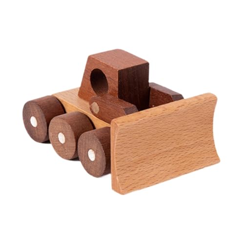 Oshhni Holzauto-Spielzeug, frühes Lernspiel, Handwerksdekor, Figur, technisches Fahrzeugmodell, Ornament für den Kindertag, Jungengeschenk, Style J von Oshhni