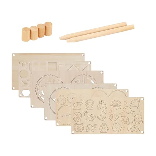 Oshhni Holzkognitive Board, Aktivitätsbrett Handaugenkoordination multifunktional für Kinder Oshhni Holzkognitive Board, Aktivitätsbrett Handaugenkoordination multifunktional für Kinder von Oshhni