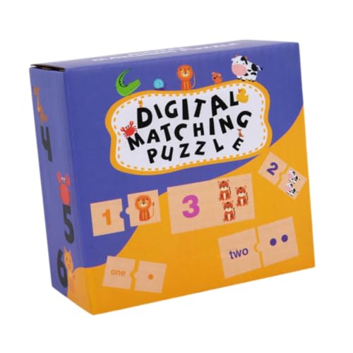 Oshhni Holzpuzzle Zahlenerkennung Board Kindergärtner Spielzeug Vorschule Lernen Bildungsaktivität für 3 4 5 Jahre Kinder Kinder Oshhni Holzpuzzle Zahlenerkennung Board Kindergärtner Spielzeug Vorschule Lernen Bildungsaktivität für 3 4 5 Jahre Kinder Kinder von Oshhni
