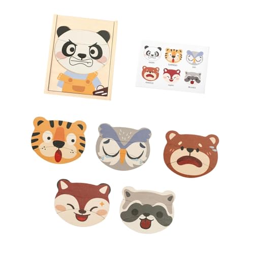 Oshhni Holzpuzzles für Kinder, Puzzle, Tierpuzzles, Lernpuzzle für Jungen und Mädchen Oshhni Holzpuzzles für Kinder, Puzzle, Tierpuzzles, Lernpuzzle für Jungen und Mädchen von Oshhni