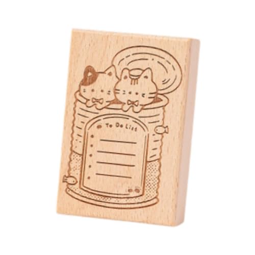 Oshhni Holzstempel, Scrapbooking-Zubehör, multifunktional, DIY-Handwerk, für Brieftagebuch, Style A Oshhni Holzstempel, Scrapbooking-Zubehör, multifunktional, DIY-Handwerk, für Brieftagebuch, Style A von Oshhni