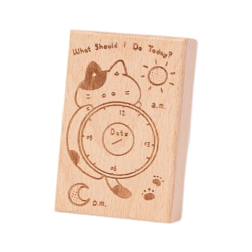 Oshhni Holzstempel, Scrapbooking-Zubehör, multifunktional, DIY-Handwerk, für Brieftagebuch, Style B Oshhni Holzstempel, Scrapbooking-Zubehör, multifunktional, DIY-Handwerk, für Brieftagebuch, Style B von Oshhni