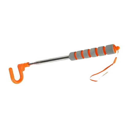 Oshhni Hoop Rolling Hook Schubstange Teleskop Hand Push Zubehör Handhebel für Koordination Körperliche Fitness für von Oshhni
