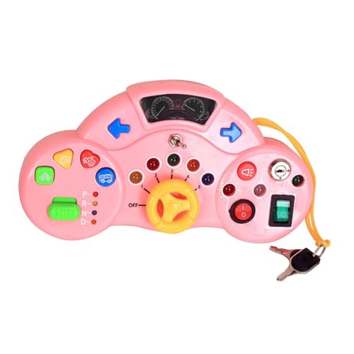 Oshhni Interaktives Lernbrett mit LED Musiklampe für Kleinkinder von 1 bis 3 Jahren, Rosa Oshhni Interaktives Lernbrett mit LED Musiklampe für Kleinkinder von 1 bis 3 Jahren, Rosa von Oshhni