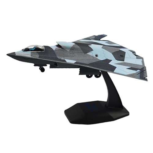 Oshhni J36-Kampfflugzeugmodell im Maßstab 1/144, Druckguss-Flugzeugmodell, Spielzeug, simuliertes Flugzeug für Büro, Schlafzimmer, Bücherregal, Bar von Oshhni